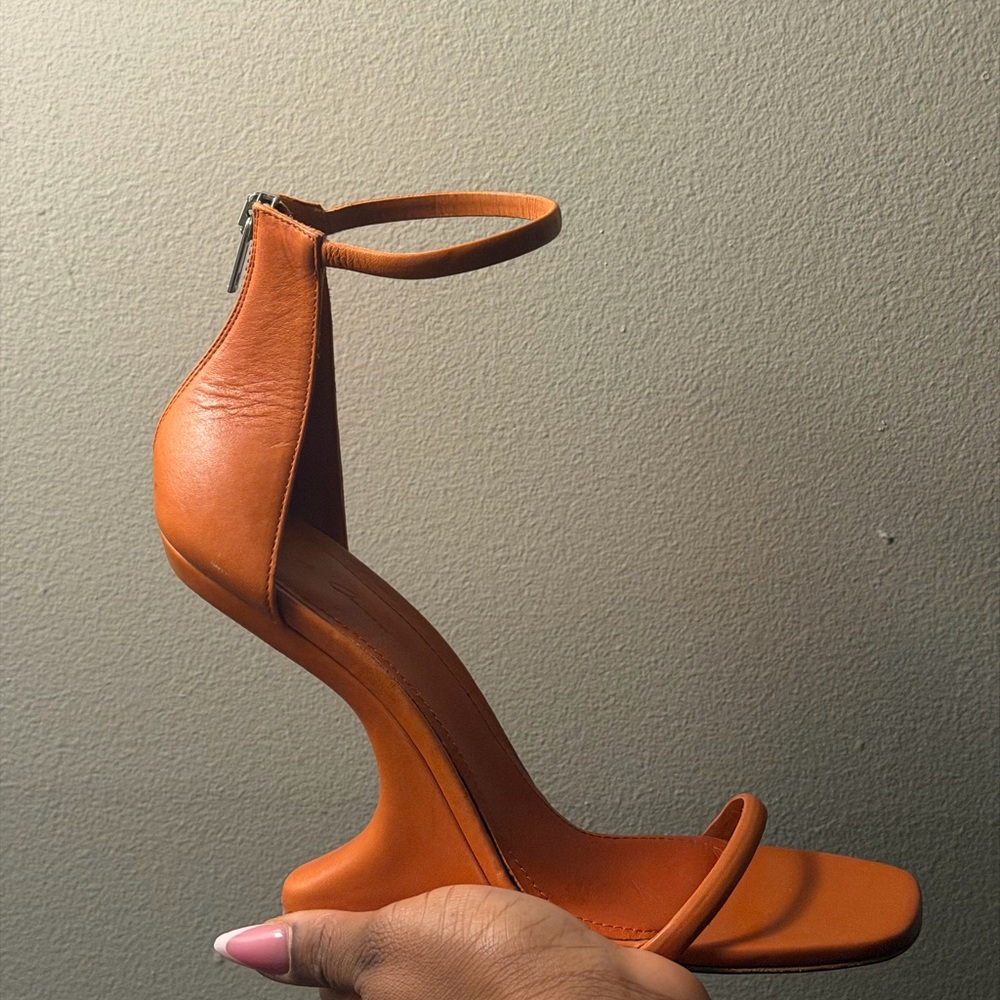 Rick Owens Cantilever leather sandals